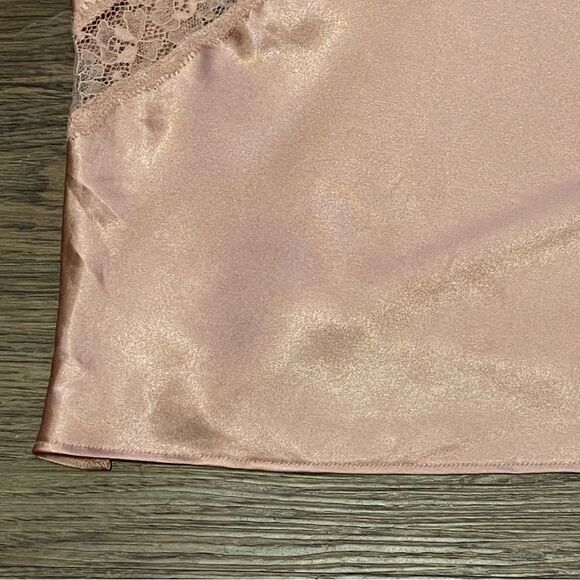Victoria’s Secret Lightweight Camisole Top Dusty Rose Pink Adjustable Strap XL - Picture 10 of 16